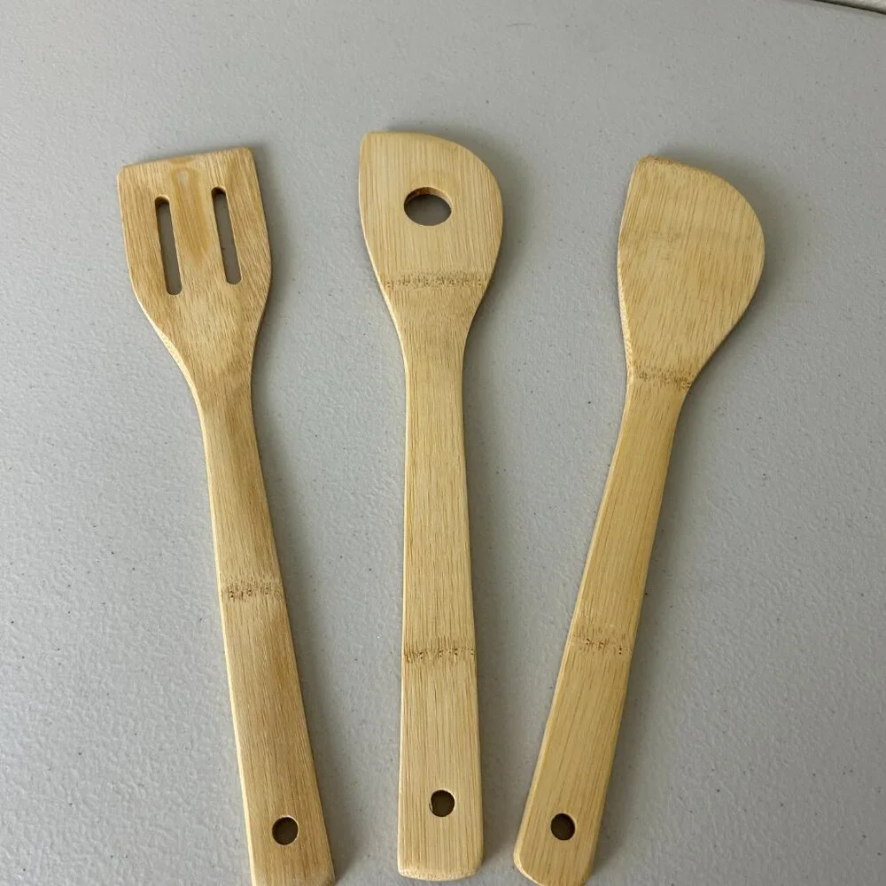 Disney Mickey Mouse Bamboo Spoon Spatula Set of 3